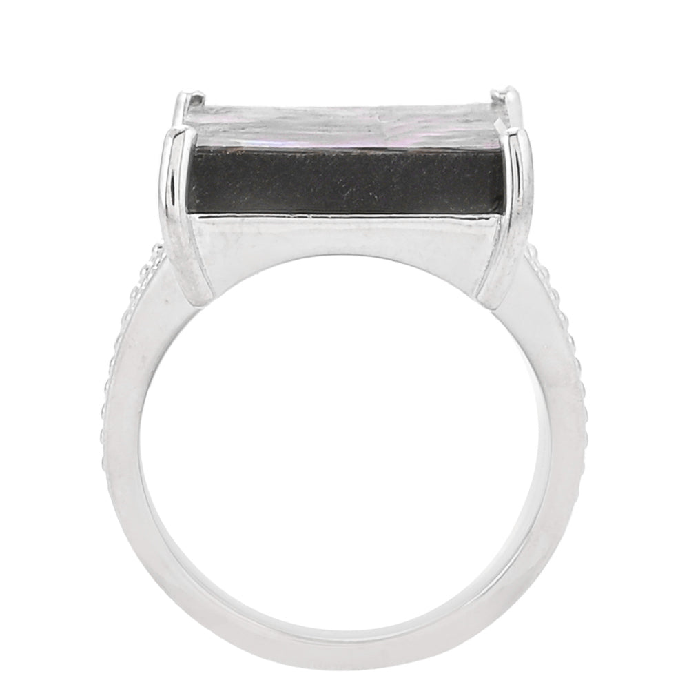 Ezüst Gyűrű Abalone Kagylóval