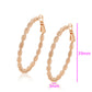 Arany tónusú Emporia Ötvözetű Fülbevaló