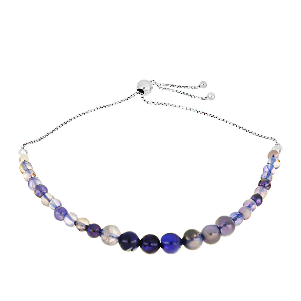 Ezüst Karkötő Iolittal 1 