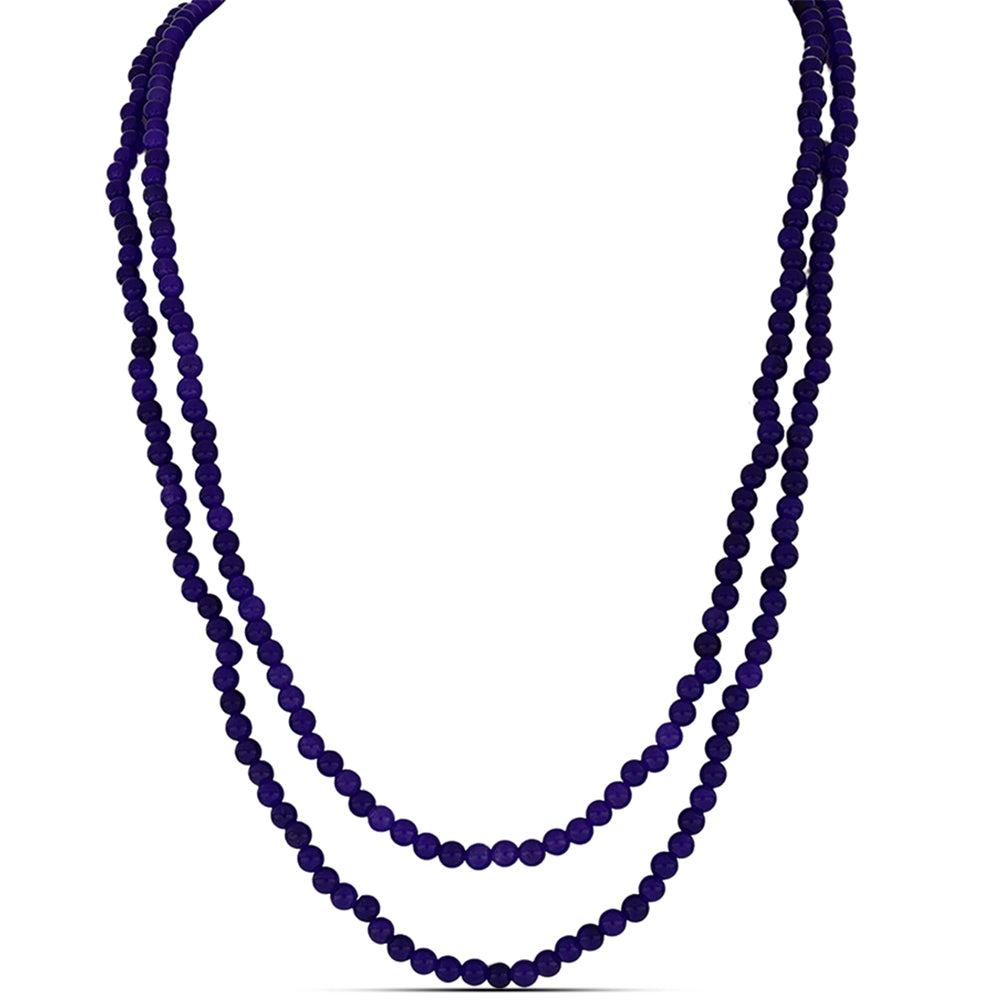 Nugget Nyaklánc Bíbor Jádéval