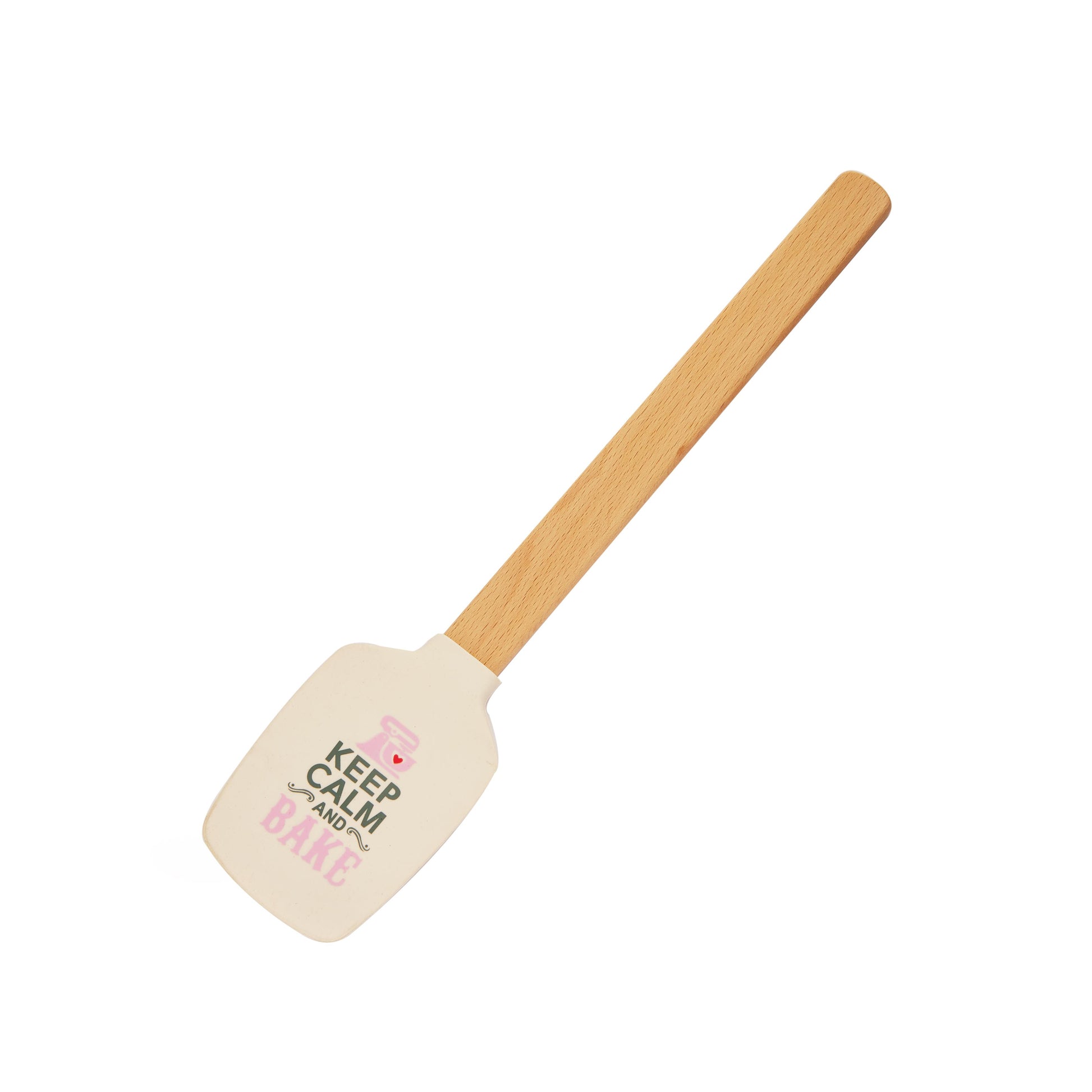 "Keep Calm and Bake" Spatula fa nyéllel és téglalap alakú fejjel 1 