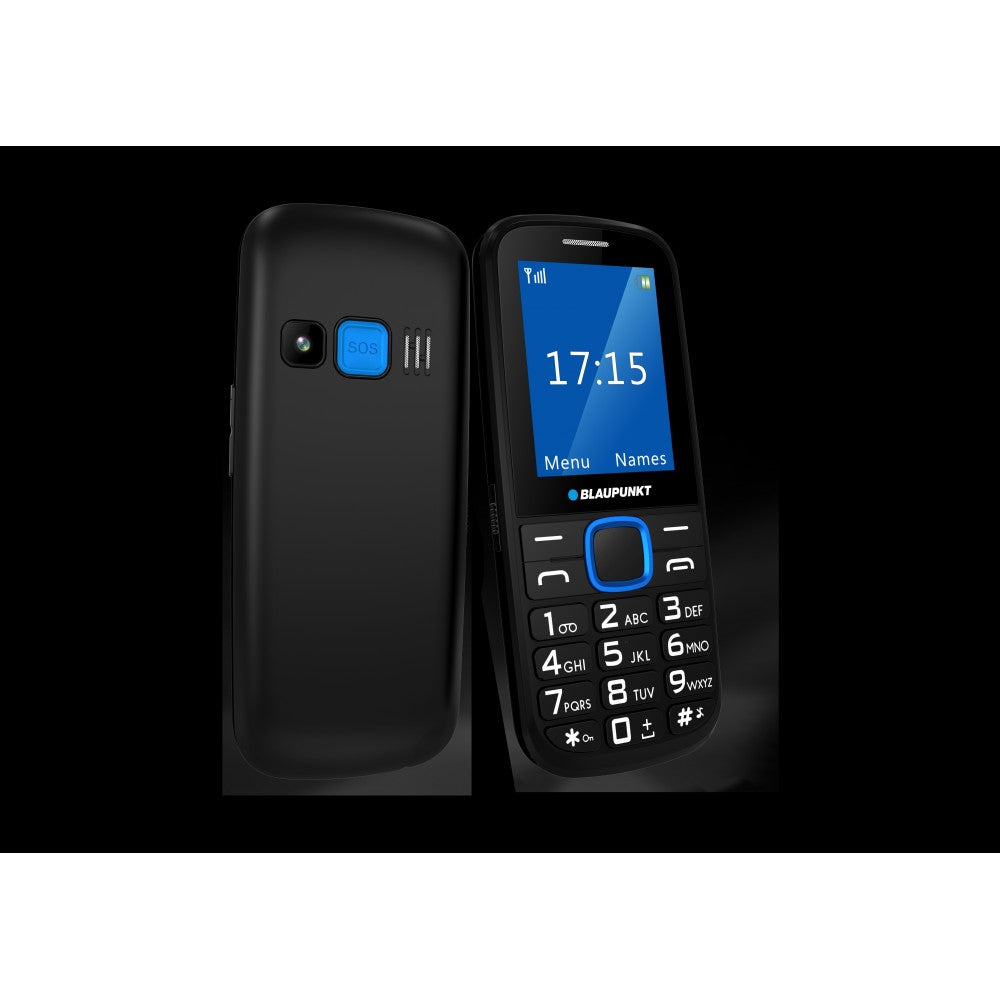 Blaupunkt BS 04 2G - Mobiltefon időseknek, segélyhívó funkcióval 1 