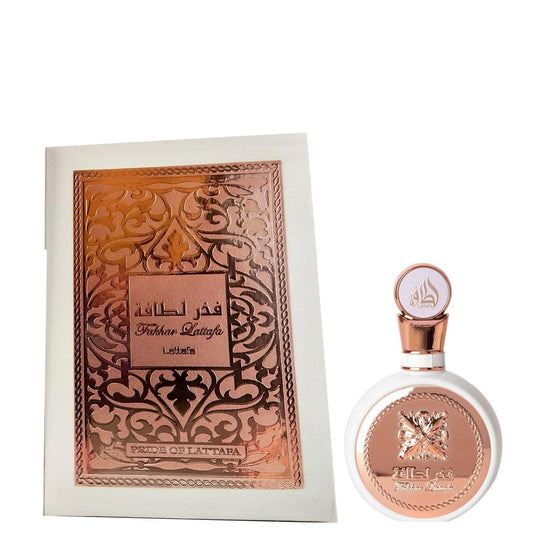 100 ml Eau de Parfum Fakhar Lattafa Pink Keleti Édes és Virágos Illat Nőknek - Ékszer TV