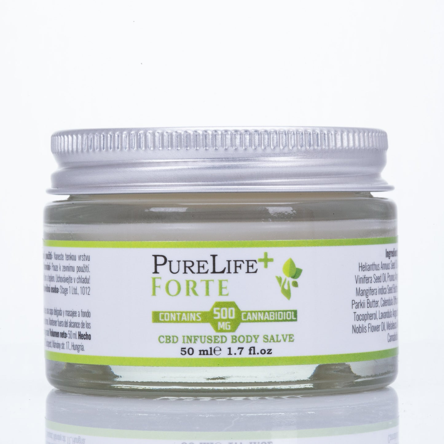 "Pure Life+ Forte" CBD regeneráló krém