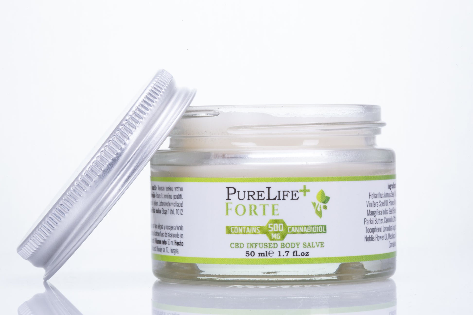 "Pure Life+ Forte" CBD regeneráló krém 2 