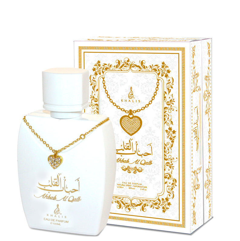 100 ml Eau de Perfume Ahbab Al Qualb Édes Gyümölcsös Illat Férfiaknak és Nőknek