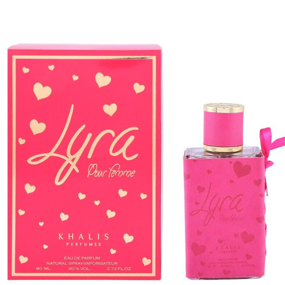 80 ml Eau de Perfume Lyra Gyümölcsös-Virágos Illat Nőknek
