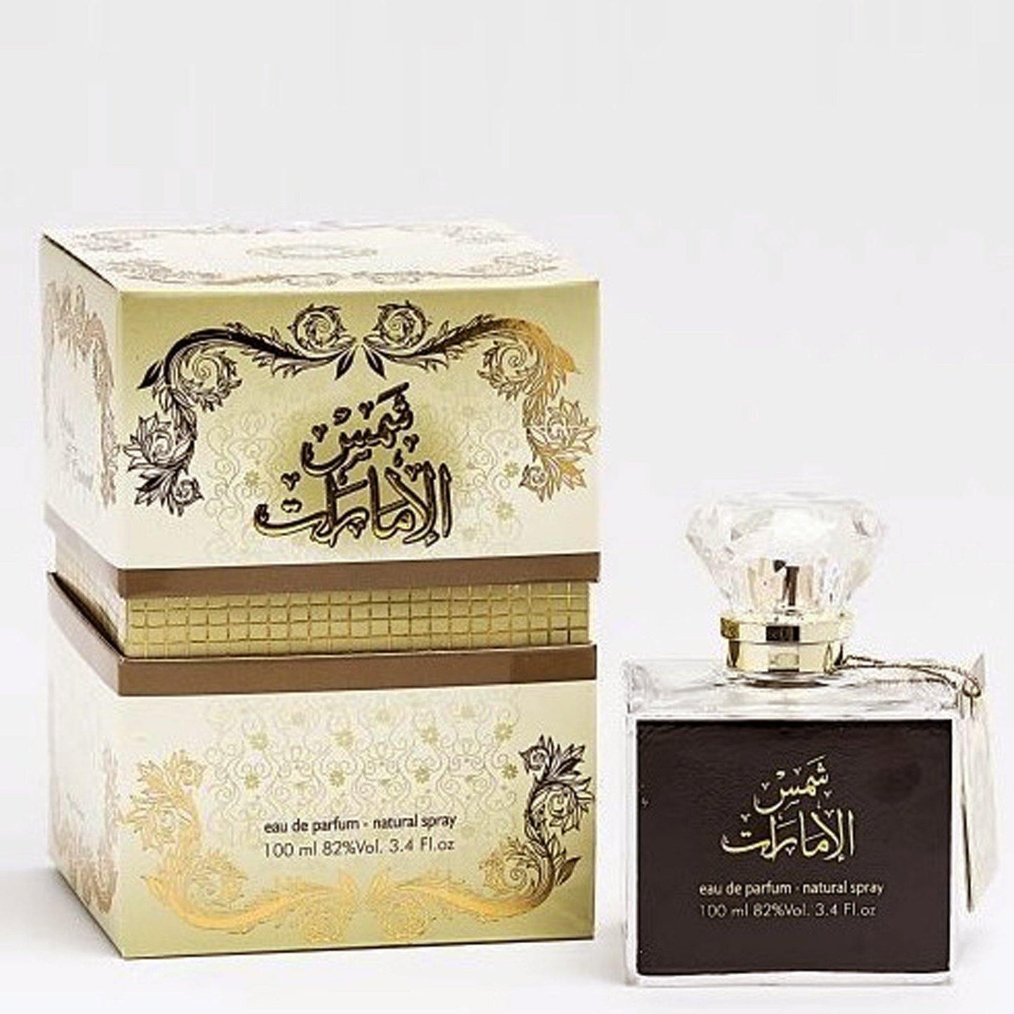 100 ml Eau de Perfume Shams Al Emarat Gyümölcsös Pézsma és Szantál Illat Nőknek - Ékszer TV