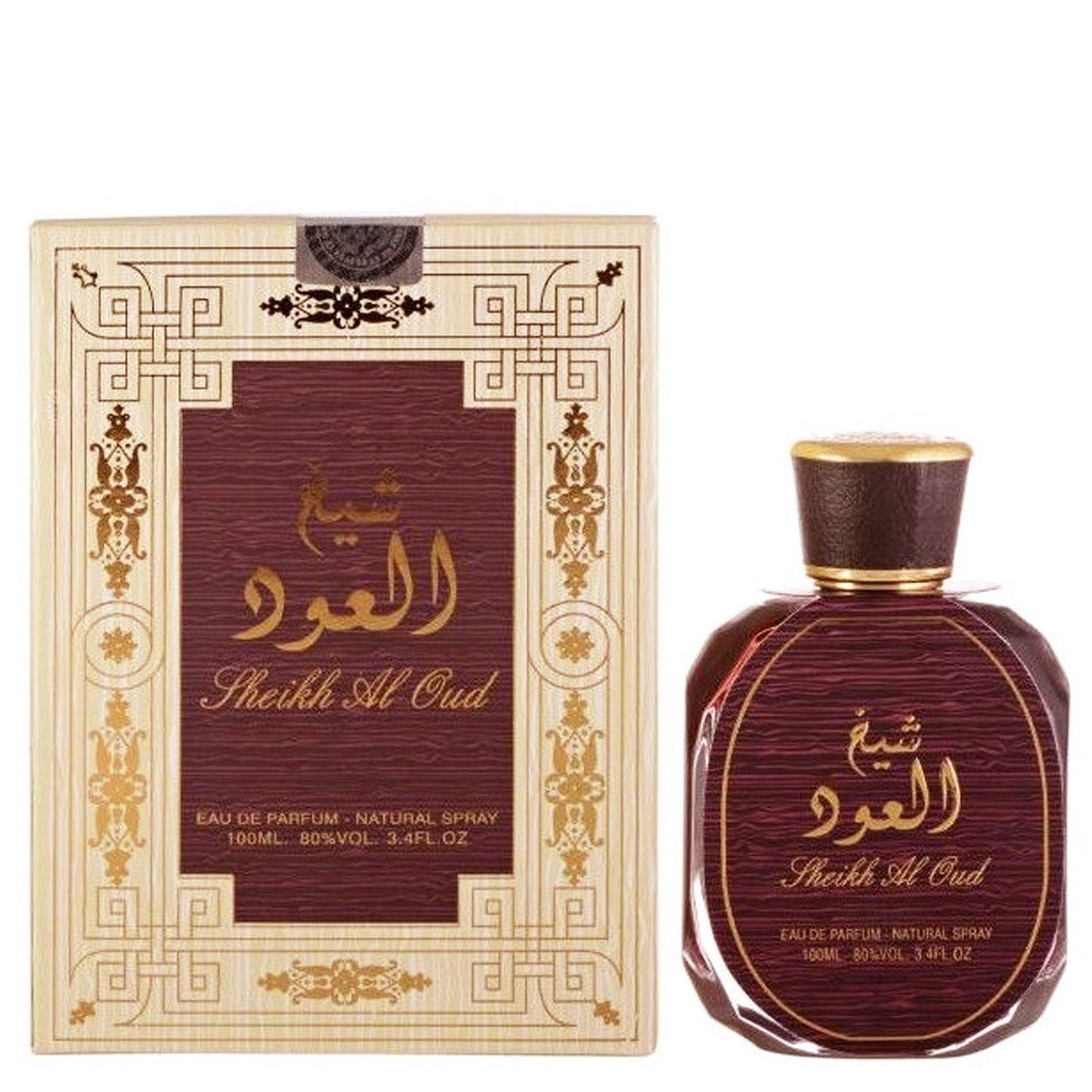 100 ml Eau de Perfume Sheikh Al Oud Fűszeres  Fás Illat Férfiaknak - Ékszer TV