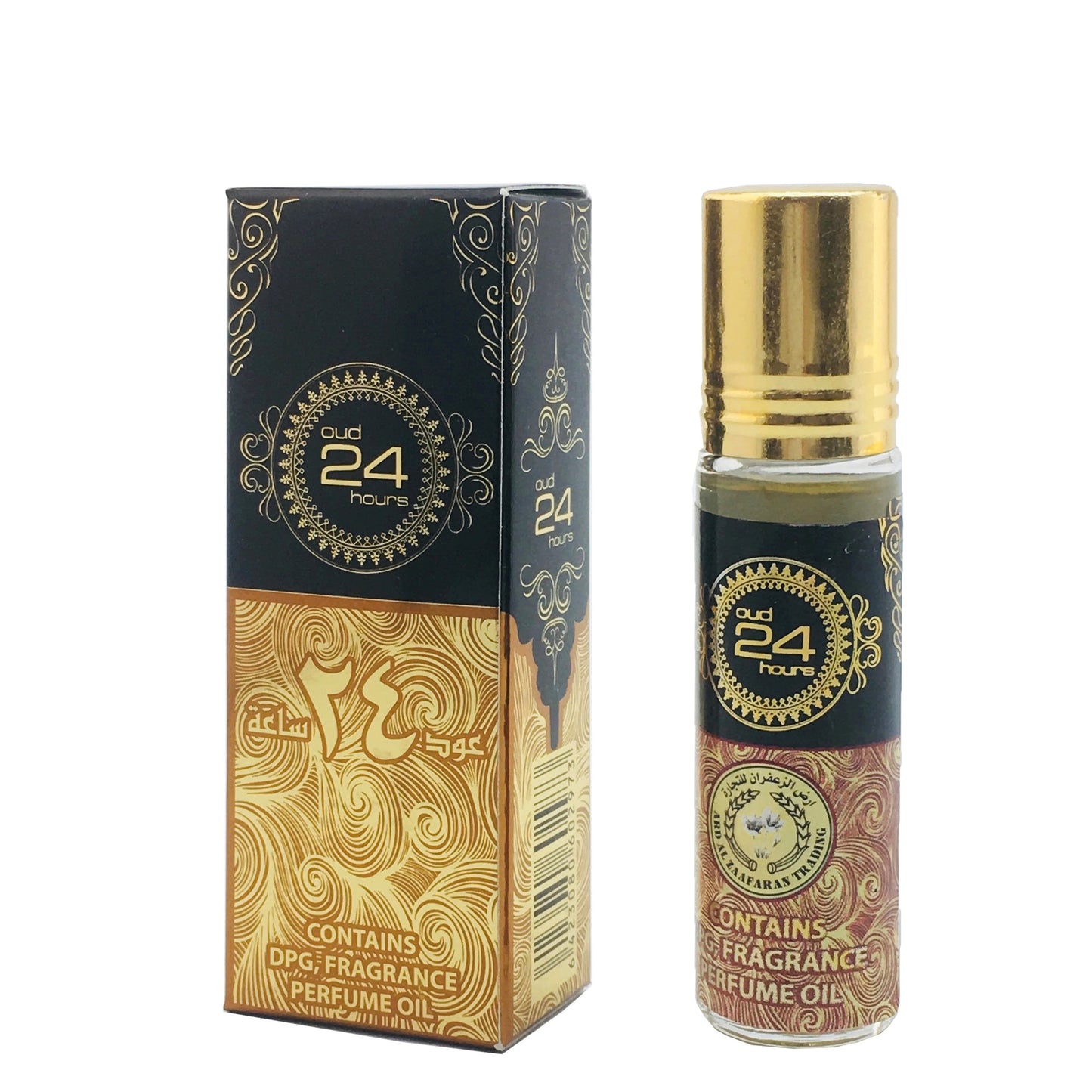 10 ml parfümolaj Oud 24 Intenzív Oud Fás Illat Férfiaknak és Nőknek