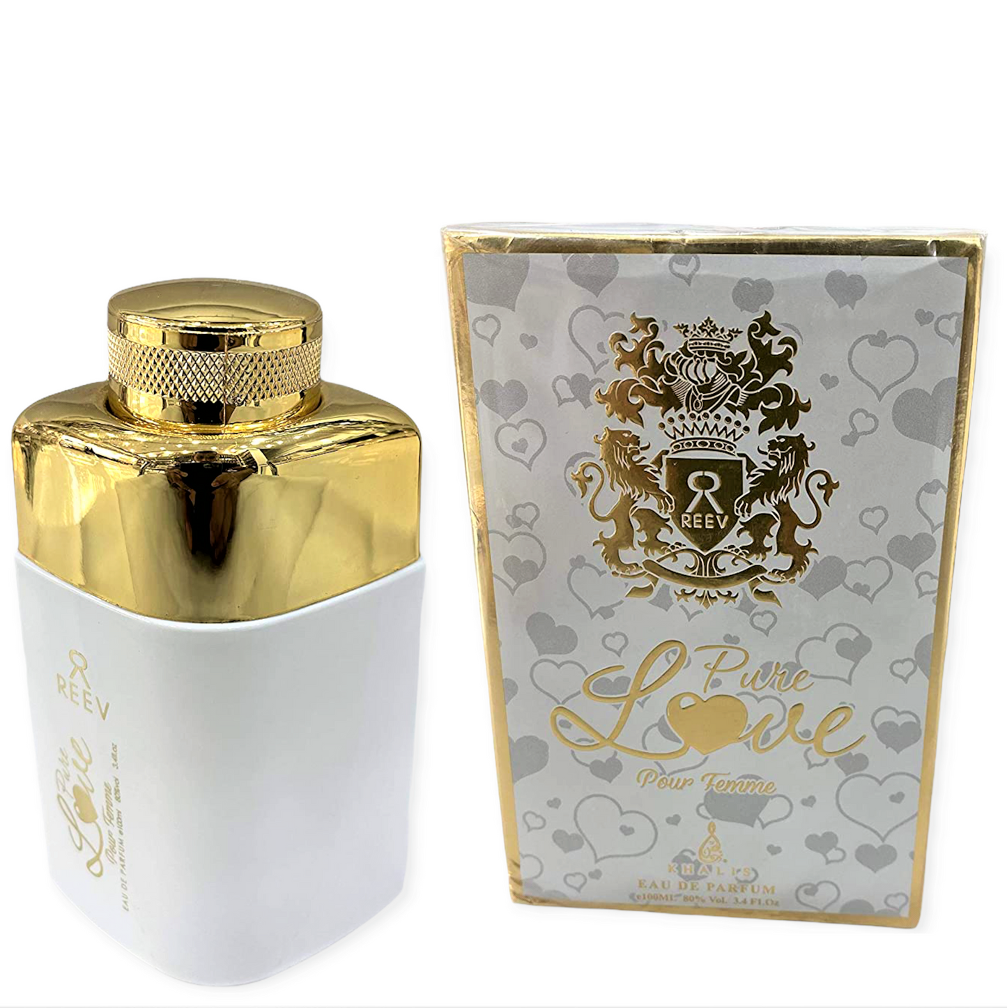 100 ml Eau de Perfume Pure Love Édes Gyümölcsös Virágos Illat Nőknek