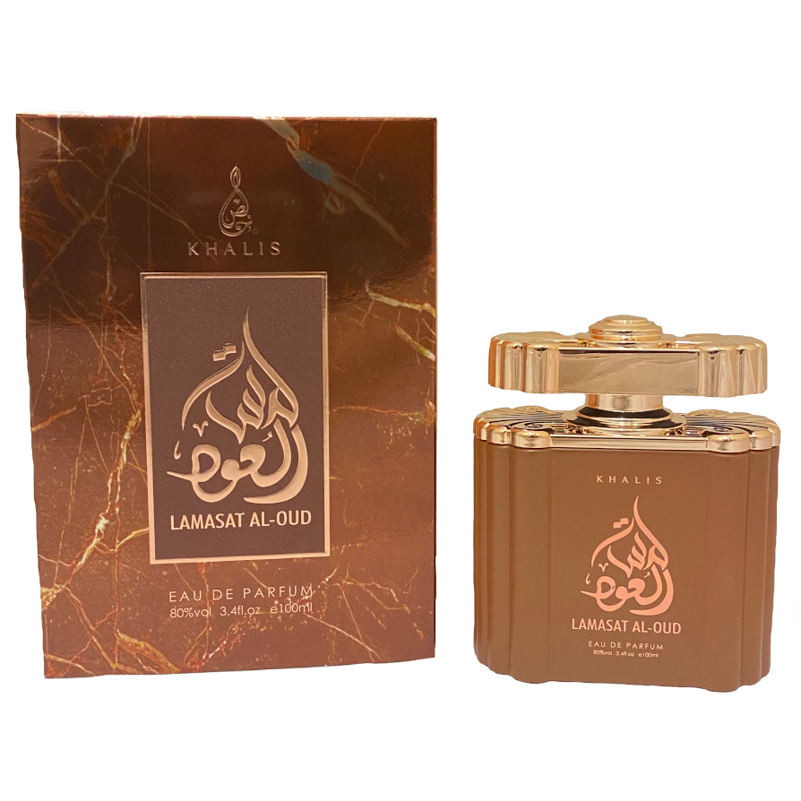 100 ml Eau de Perfume LAMSAT AL OUD Fűszeres Oud Illat Férfiaknak