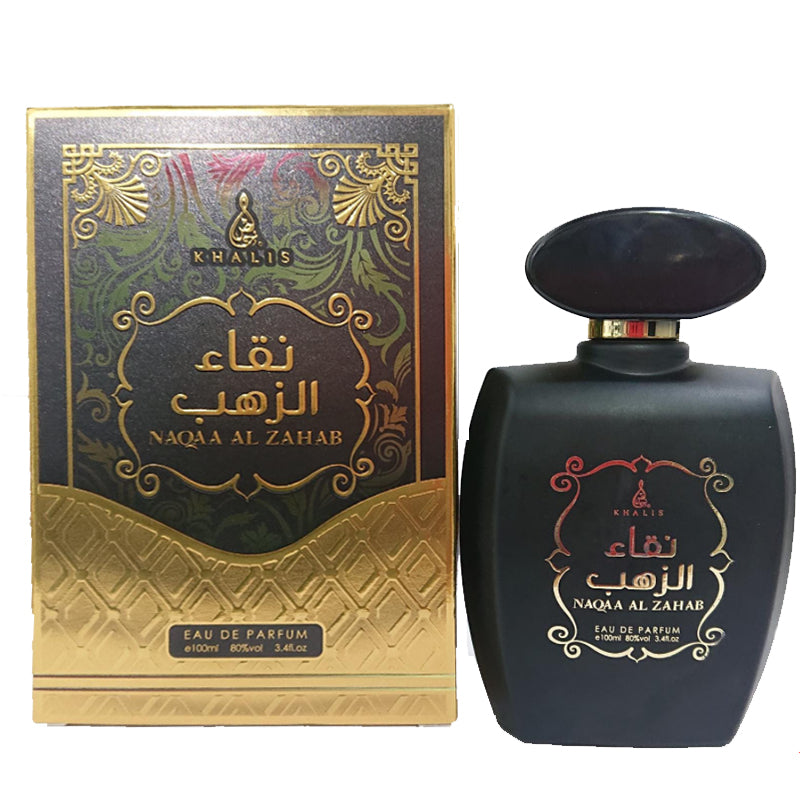 100 ml Eau de Parfume Naqaa Al ZAHAB Édes, Gyümölcsös Illat Nőknek