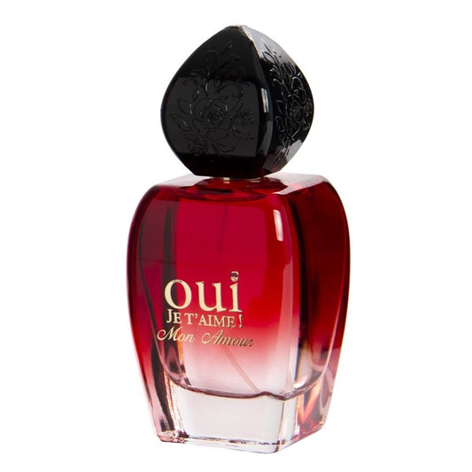 100 ml Eau de Perfume OUI JE T’AIME MON AMOUR Virágos Gyümölcsös Illat Nőknek, 10% illatolaj tartalommal