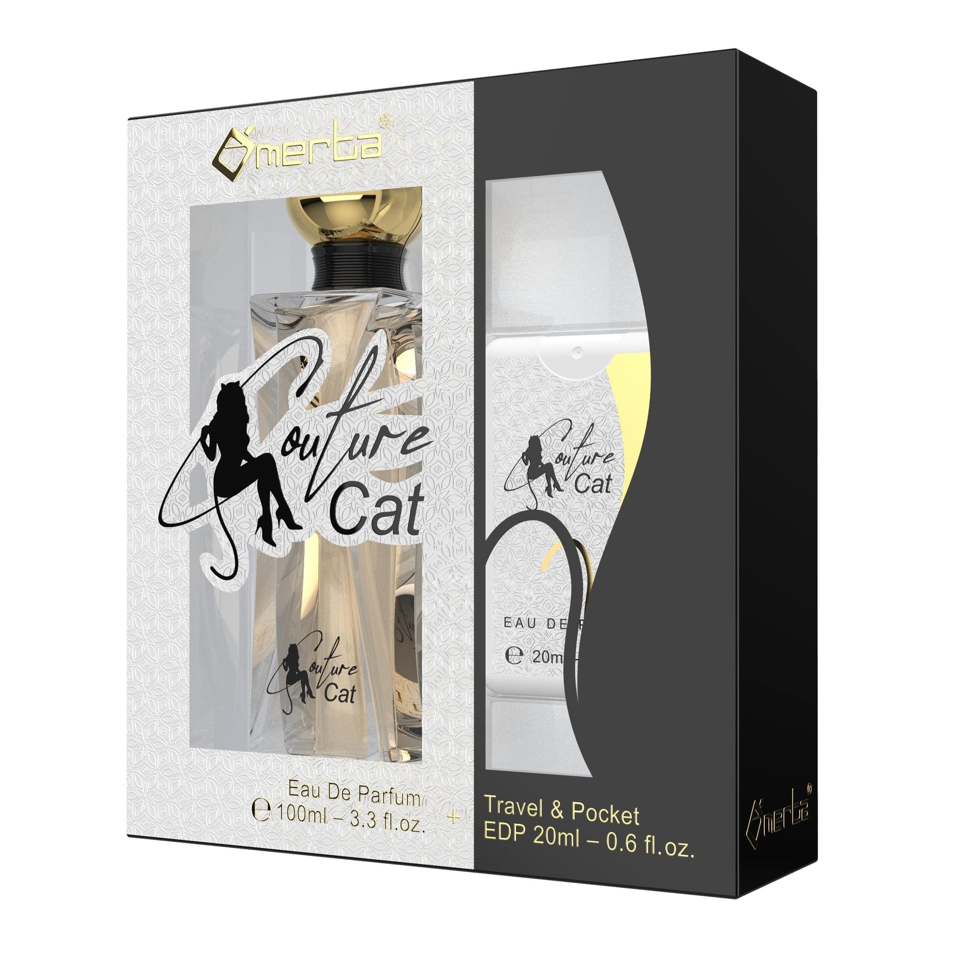 100 ml + 20 ml Eau de Perfume "COUTURE CAT" Virágos - Gyümölcsös Illat Nőknek 1 