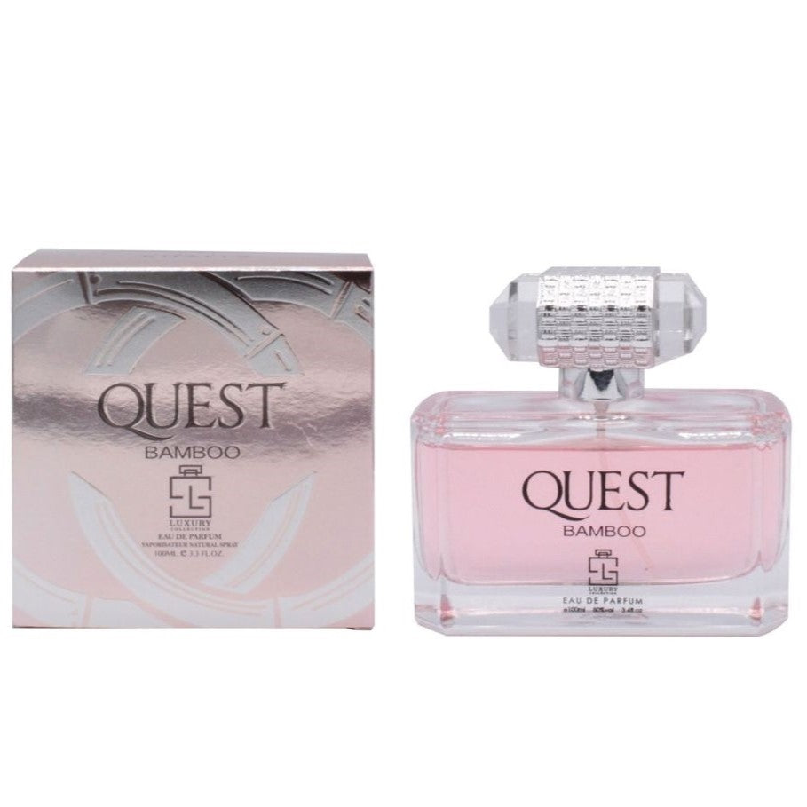 100 ml Eau de Parfum QUEST BAMBOO Virágos Fás Illat Nőknek 1 