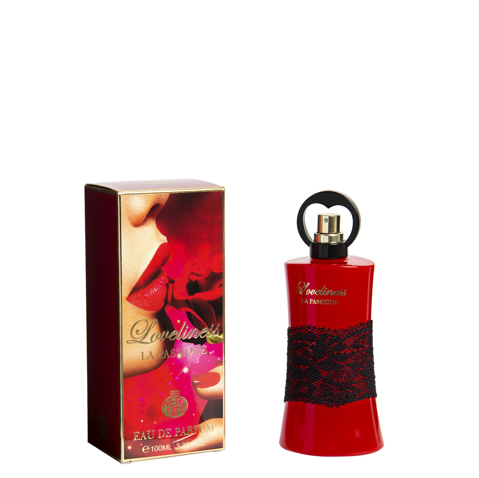 100 ml Eau de Parfum "Loveliness La Passione" Virágos - Gyümölcsös Illat Nőknek 1 